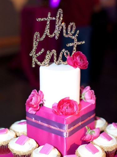 Toppers With Glitz on The Knot